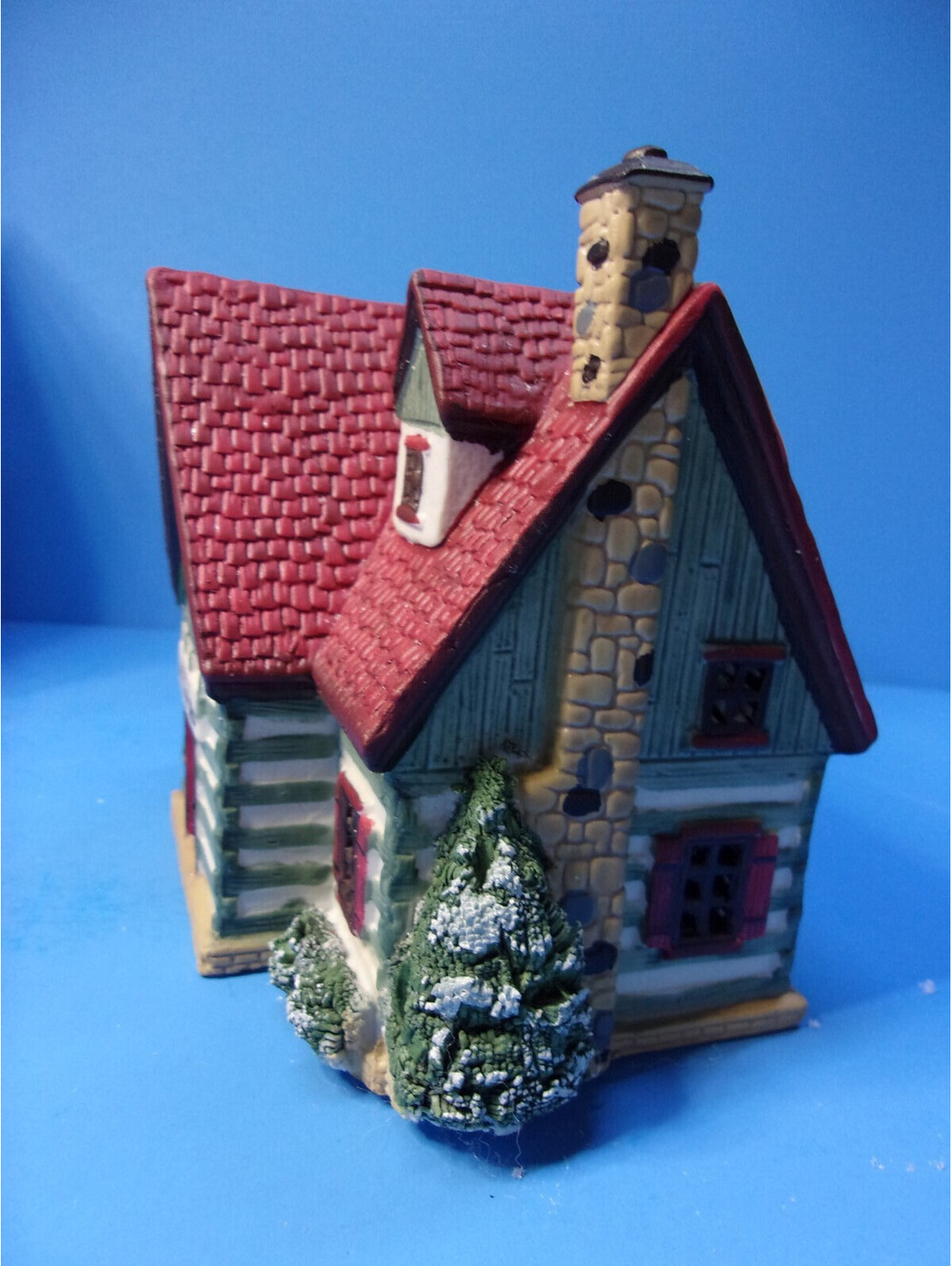Lemax Dickensvale 1995 Lighted House #55178 Butler's Bait & Tackle Shop & Cord - Picture 3 of 11